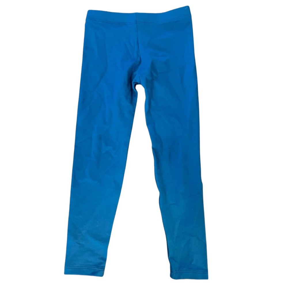Dori Creations girls turquoise leggings size 6x excellent condition